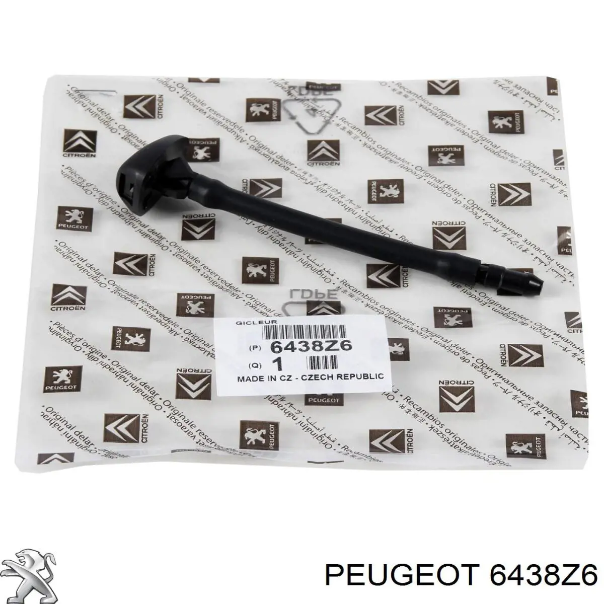 Injetor de fluido para lavador de pára-brisas Peugeot/Citroen 6438Z6 preço, a partir de 20,08 USD