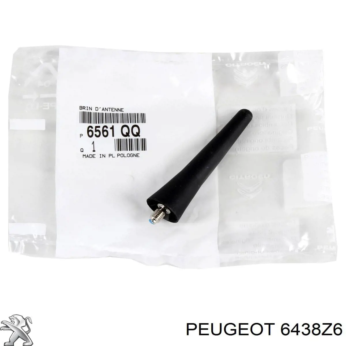 Compre 6438Z6 Peugeot/Citroen Injetor de fluido para lavador de pára-brisas