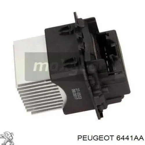 Resistor (resistência) de ventilador de forno (de aquecedor de salão) Peugeot/Citroen 6441AA preço, a partir de 73,21 USD