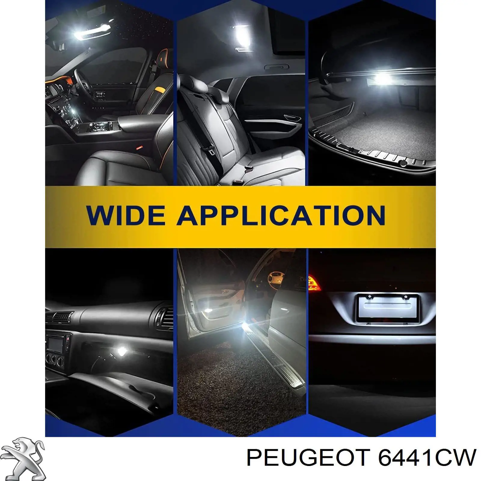 6441CW Peugeot/Citroen Motor traseiro de ventilador de forno (de aquecedor de salão)