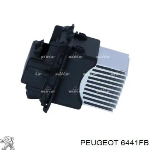 Resistor (resistência) de ventilador de forno (de aquecedor de salão) Peugeot/Citroen 6441FB preço, a partir de 64,13 USD