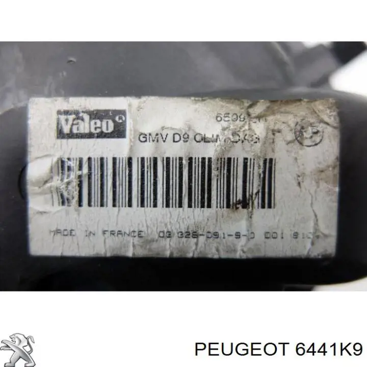 6441K9 Peugeot/Citroen Motor de ventilador de forno (de aquecedor de salão)