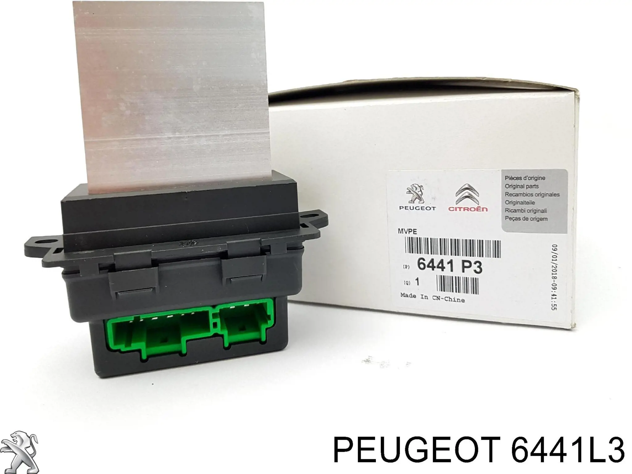 Compre 6441L3 Peugeot/Citroen Motor de ventilador de forno (de aquecedor de salão)