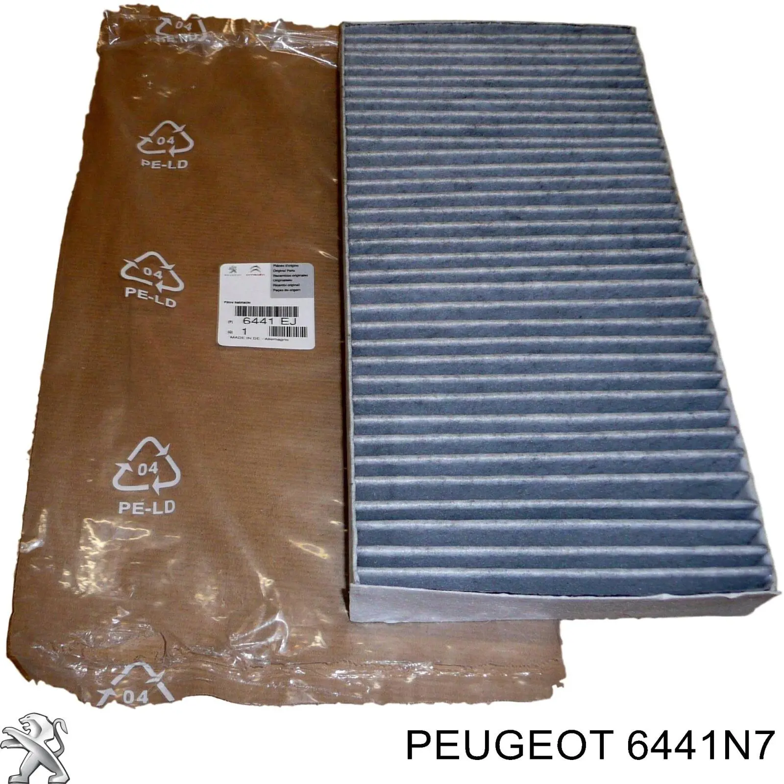Compre 6441N7 Peugeot/Citroen Motor de ventilador de forno (de aquecedor de salão)