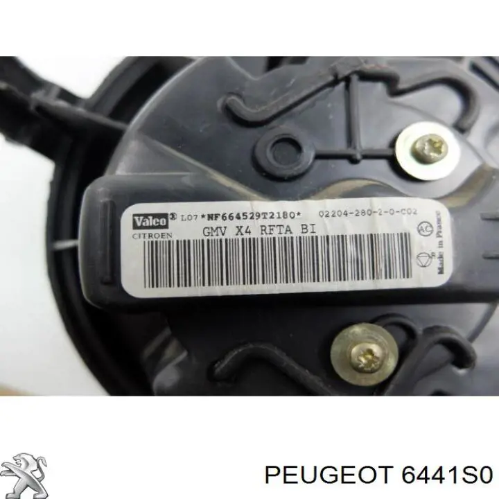 Compre 6441S0 Peugeot/Citroen Motor de ventilador de forno (de aquecedor de salão)