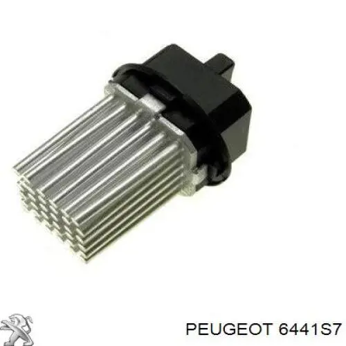 Resistor (resistência) de ventilador de forno (de aquecedor de salão) Peugeot/Citroen 6441S7 preço, a partir de 71,15 USD