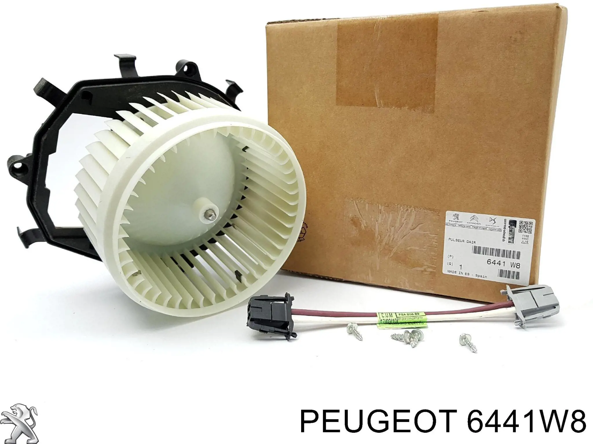6441W8 Peugeot/Citroen Motor de ventilador de forno (de aquecedor de salão)