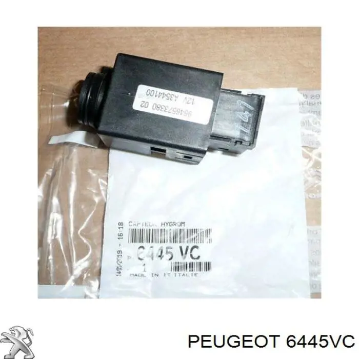 6445VC Peugeot/Citroen Sensor de temperatura de ar no salão
