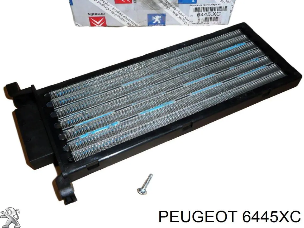 6445XC Peugeot/Citroen Aquecedor elétrico de ar do sistema de calefacção de salão