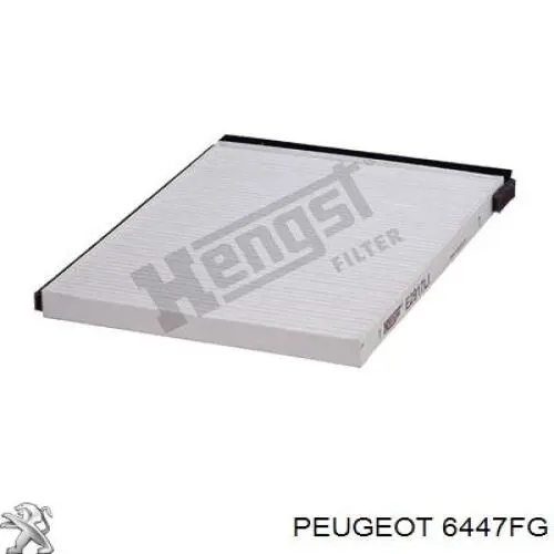 Filtro de salão Peugeot/Citroen 6447FG preço, a partir de 7,54 USD