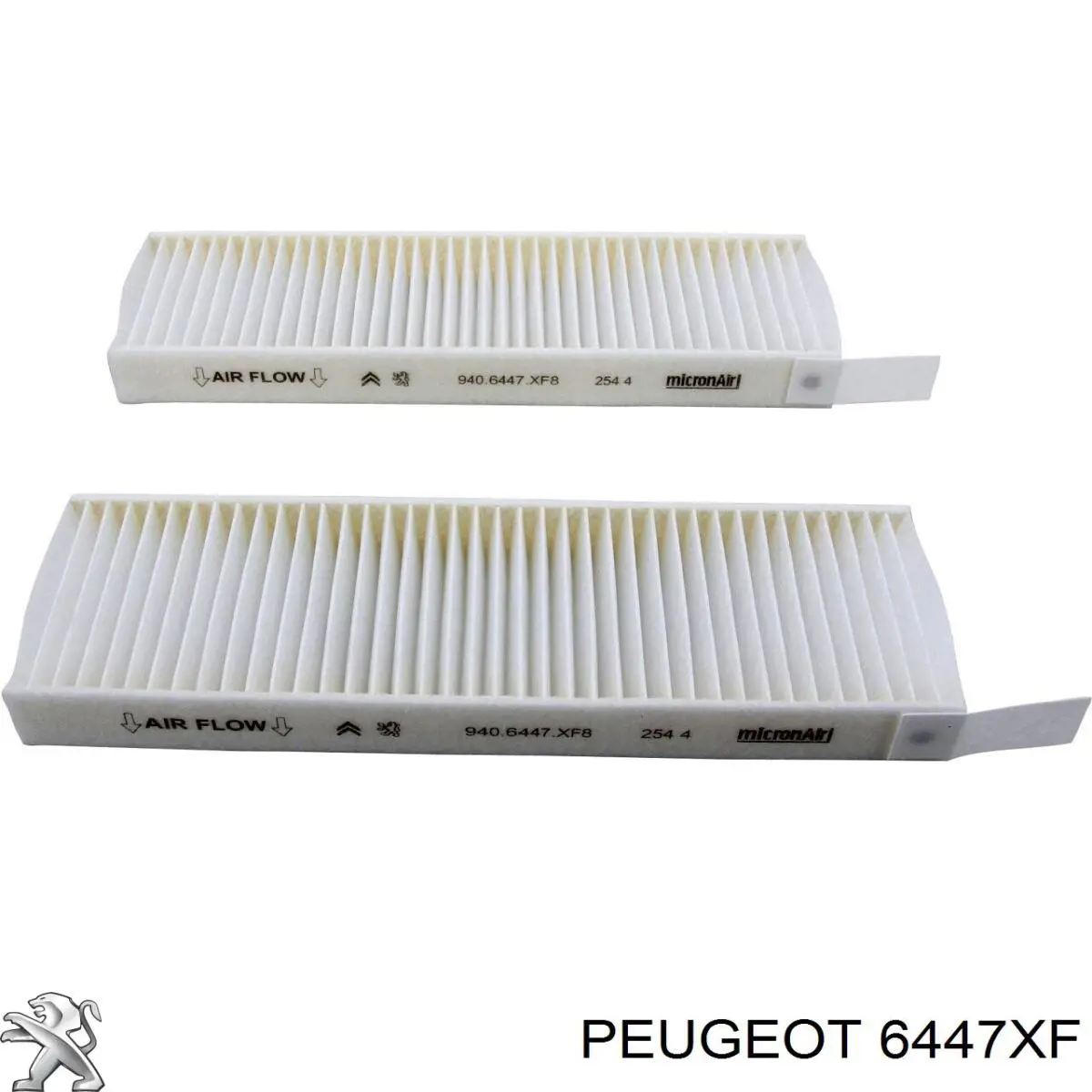 Filtro de salão Peugeot/Citroen 6447XF preço, a partir de 12,97 USD