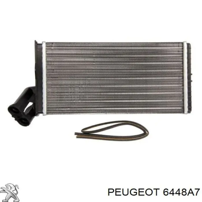 Radiador de forno (de aquecedor) Peugeot/Citroen 6448A7 preço, a partir de 24,66 USD