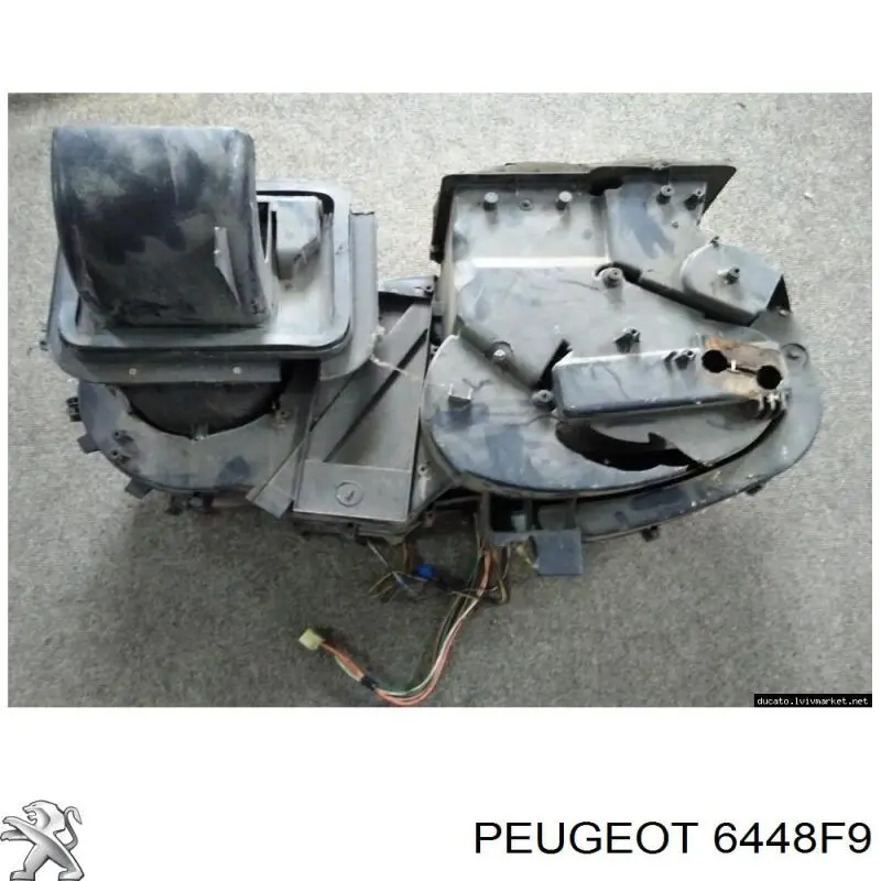 Radiador de forno (de aquecedor) Peugeot/Citroen 6448F9 preço, a partir de 19,84 USD