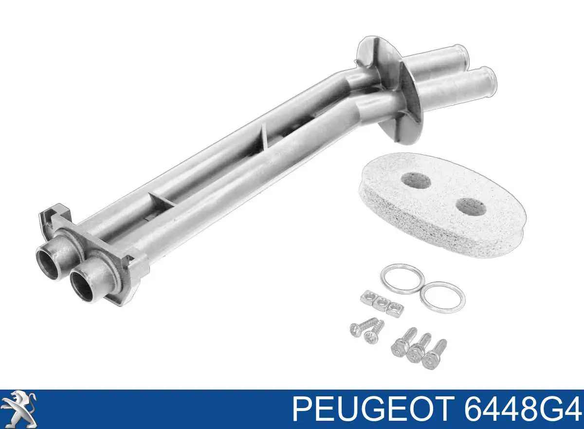 Mangueira do radiador de aquecedor (de forno), dupla Peugeot/Citroen 6448G4 preço, a partir de 29,29 USD