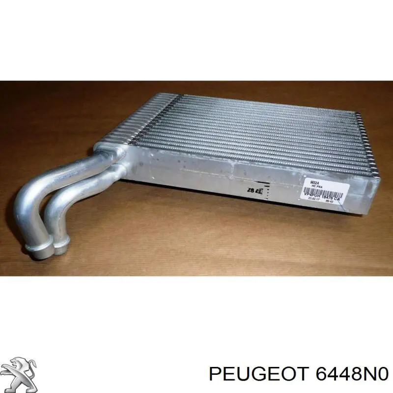 6448N0 Peugeot/Citroen Radiador de forno (de aquecedor)