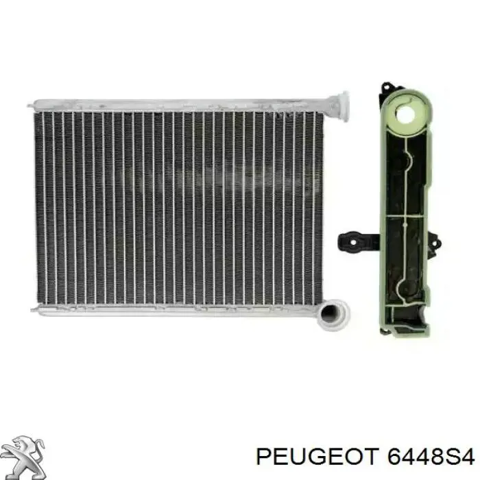 6448S4 Peugeot/Citroen Radiador de forno (de aquecedor)