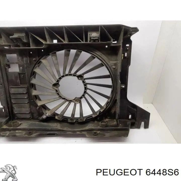 Compre 6448S6 Peugeot/Citroen Radiador de forno (de aquecedor)