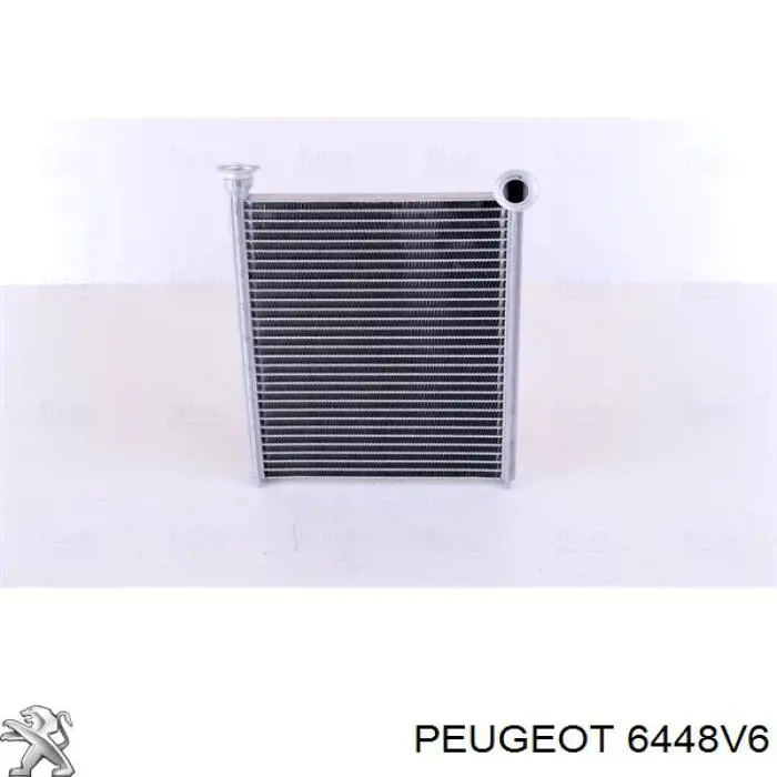Radiador de forno (de aquecedor) Peugeot/Citroen 6448V6 preço, a partir de 87,24 USD