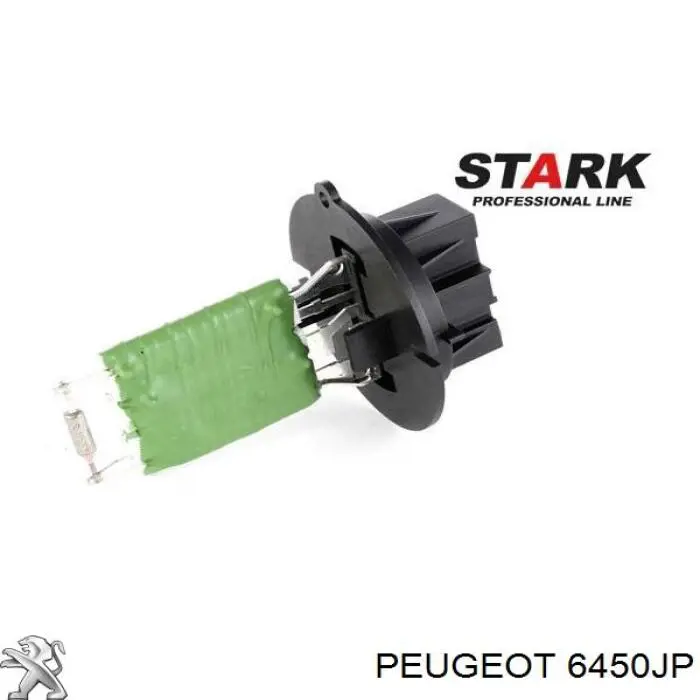 Resistor (resistência) de ventilador de forno (de aquecedor de salão) Peugeot/Citroen 6450JP preço, a partir de 12,63 USD
