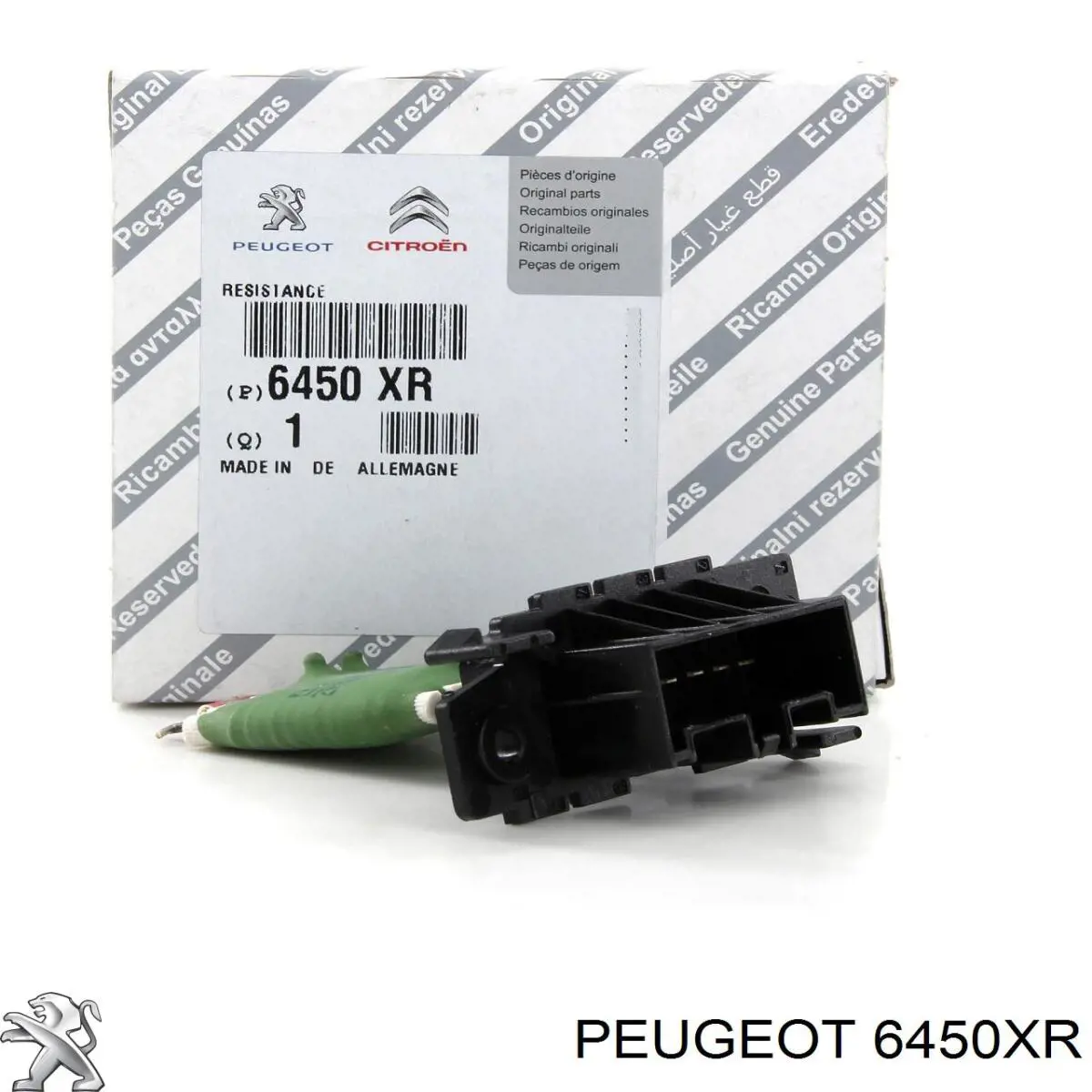 Resistor (resistência) de ventilador de forno (de aquecedor de salão) Peugeot/Citroen 6450XR preço, a partir de 32,11 USD