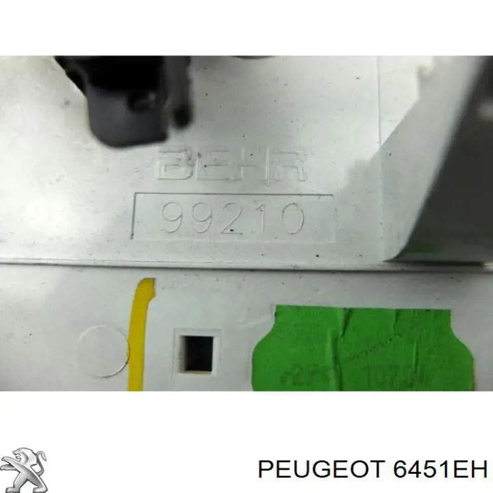 Compre 6451EH Peugeot/Citroen Unidade de controlo dos modos de aquecimento/condicionamento