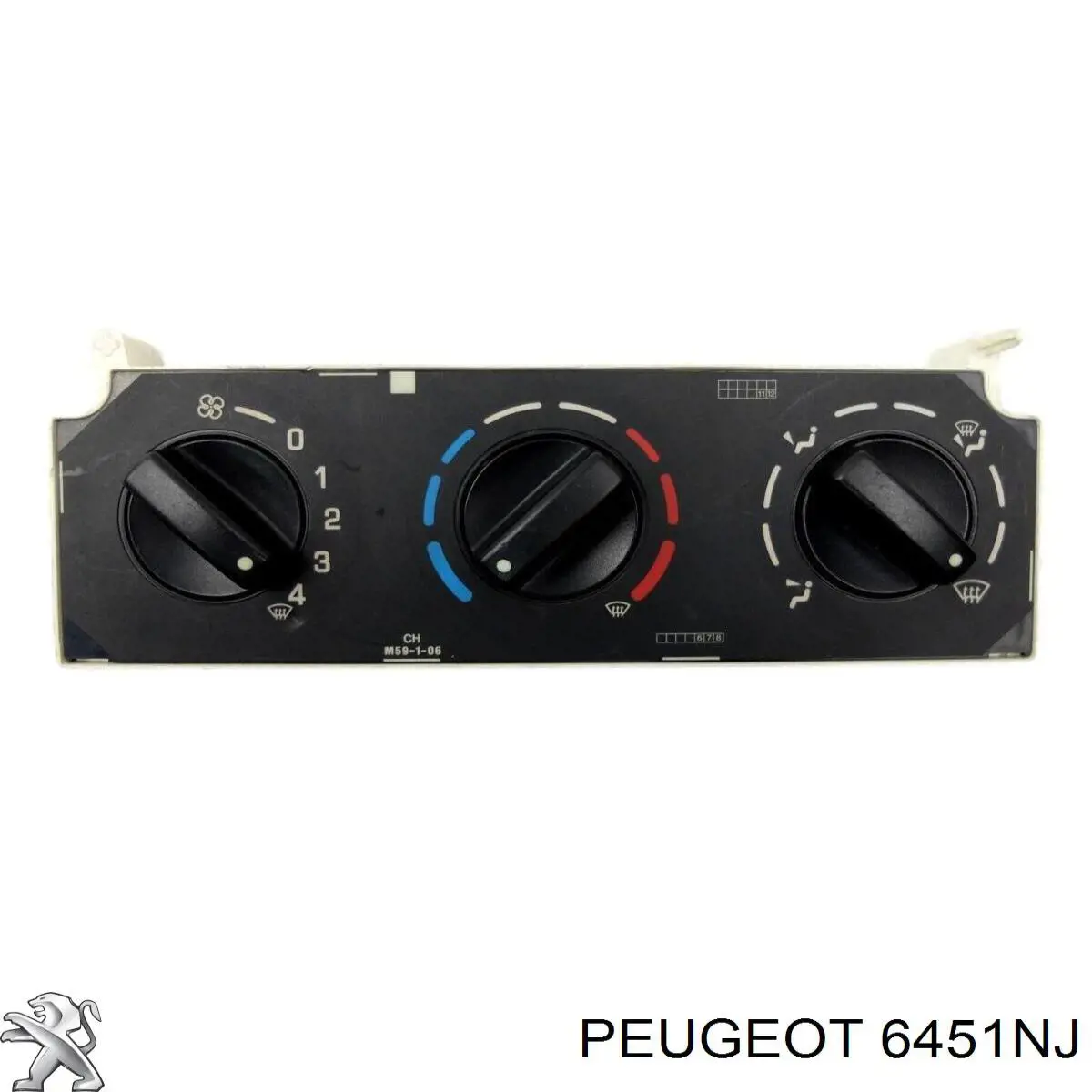 Unidade de controlo dos modos de aquecimento/condicionamento Peugeot/Citroen 6451NJ preço, a partir de 64,70 USD