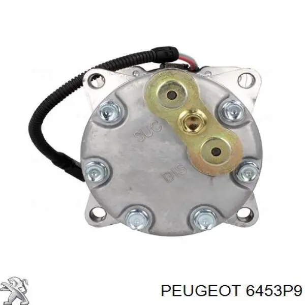 6453P9 Peugeot/Citroen Compressor de aparelho de ar condicionado