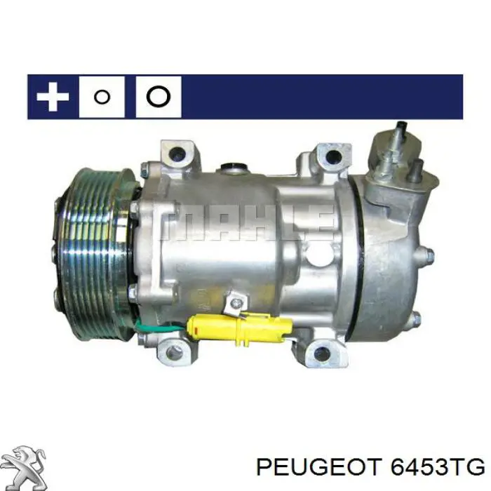 6453TG Peugeot/Citroen Compressor de aparelho de ar condicionado