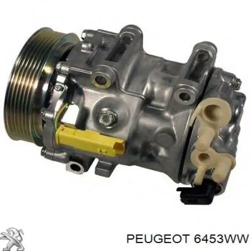 Compressor de aparelho de ar condicionado Peugeot/Citroen 6453WW preço, a partir de 179,08 USD