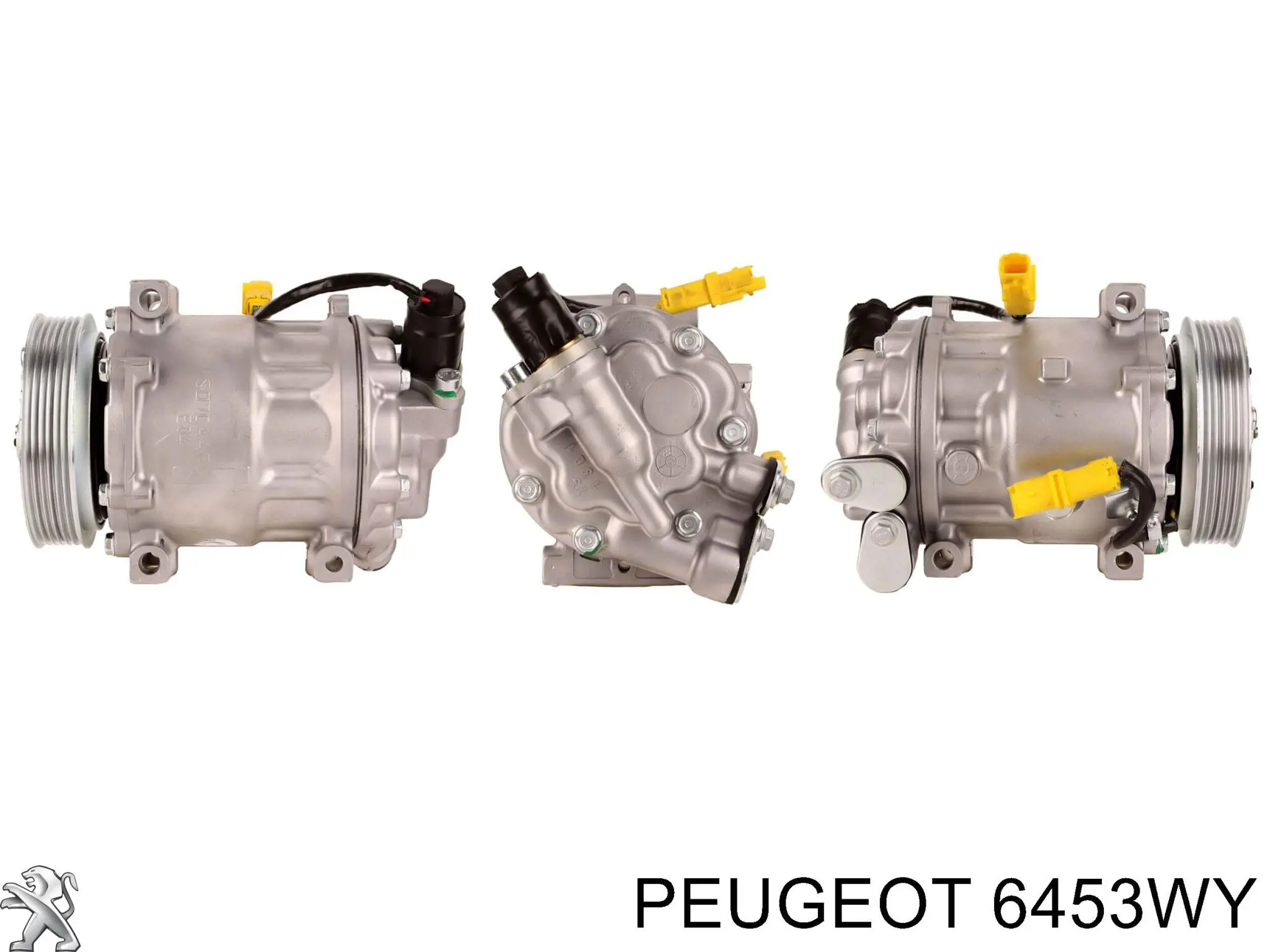 Compressor de aparelho de ar condicionado Peugeot/Citroen 6453WY preço, a partir de 177,14 USD