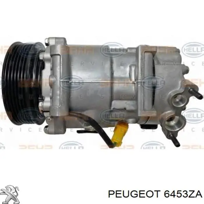 Compressor de aparelho de ar condicionado Peugeot/Citroen 6453ZA preço, a partir de 130,58 USD