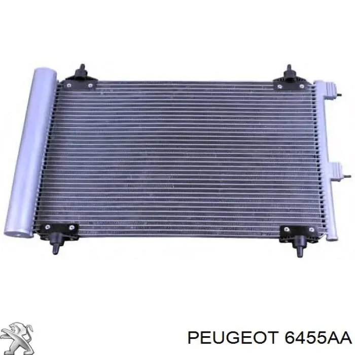 Radiador de aparelho de ar condicionado Peugeot/Citroen 6455AA preço, a partir de 47,67 USD