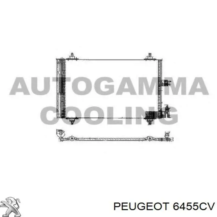 Radiador de aparelho de ar condicionado Peugeot/Citroen 6455CV preço, a partir de 54,27 USD