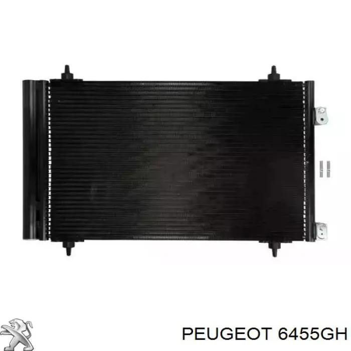 Radiador de aparelho de ar condicionado Peugeot/Citroen 6455GH preço, a partir de 61,40 USD