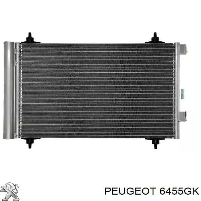 Radiador de aparelho de ar condicionado Peugeot/Citroen 6455GK preço, a partir de 83,34 USD
