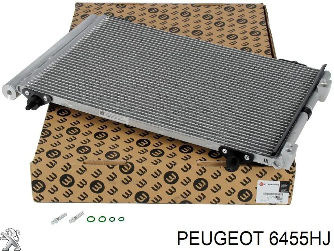 Radiador de aparelho de ar condicionado Peugeot/Citroen 6455HJ preço, a partir de 78,45 USD
