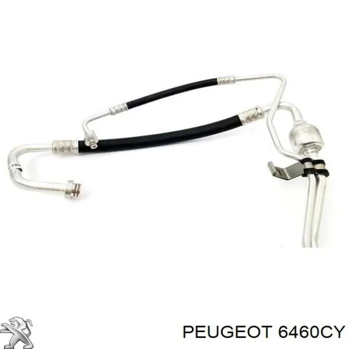 6460CY Peugeot/Citroen Mangueira de aparelho de ar condicionado, desde o vaporizador até o compressor