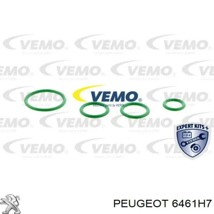 Compre 6461H7 Peugeot/Citroen Válvula TRV de aparelho de ar condicionado