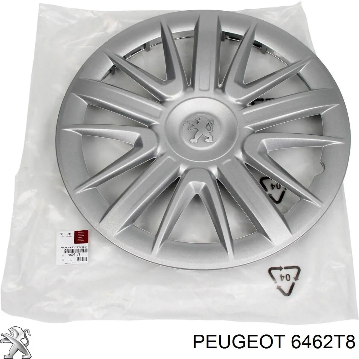 Compre 6462T8 Peugeot/Citroen Mangueira do radiador de aquecedor (de forno), dupla