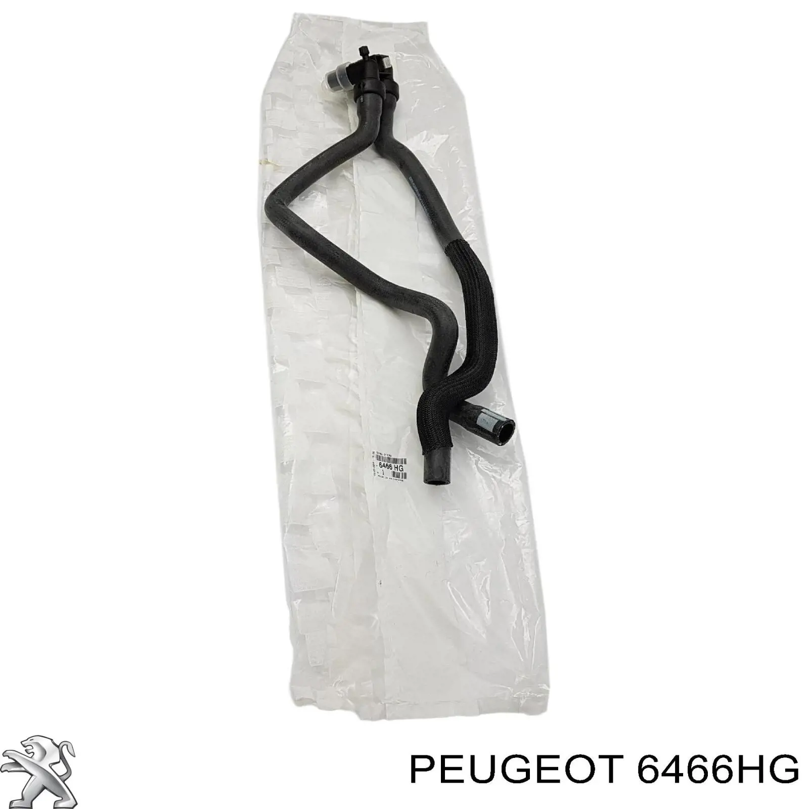 Compre 6466HG Peugeot/Citroen Mangueira do radiador de aquecedor (de forno), dupla