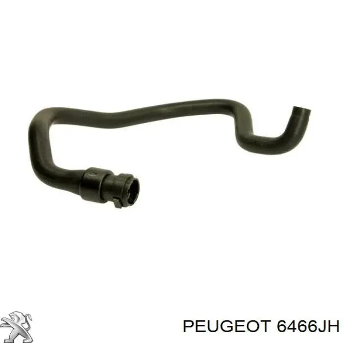 6466JH Peugeot/Citroen Mangueira do radiador de aquecedor (de forno), fornecimento