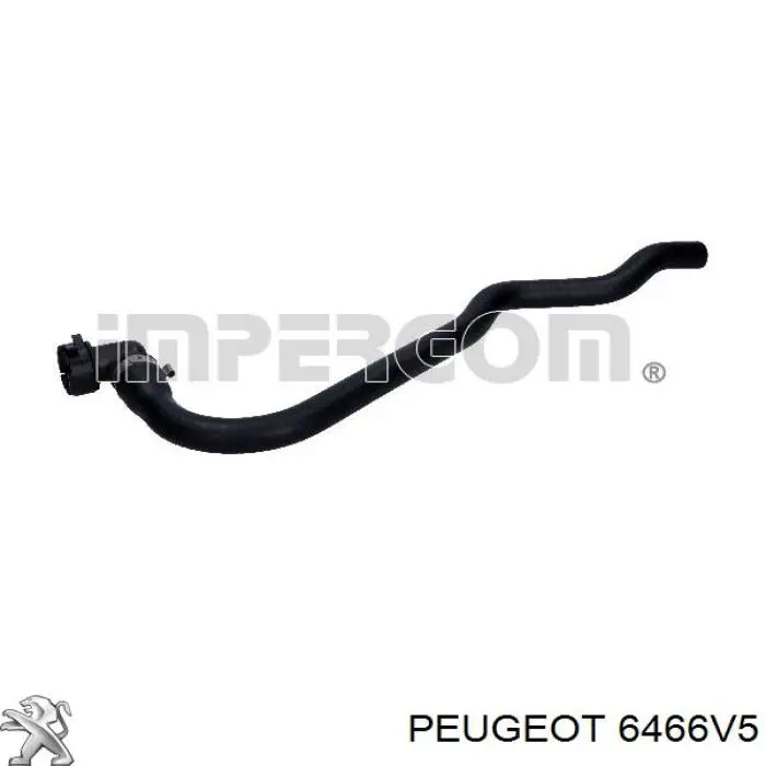 Mangueira do radiador de aquecedor (de forno), fornecimento Peugeot/Citroen 6466V5 preço, a partir de 18,17 USD