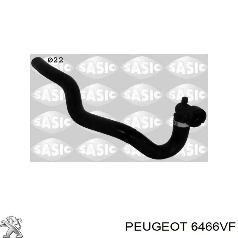 6466VF Peugeot/Citroen Mangueira do radiador de aquecedor (de forno), fornecimento