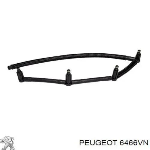 Mangueira do radiador de aquecedor (de forno), fornecimento Peugeot/Citroen 6466VN preço, a partir de 18,14 USD