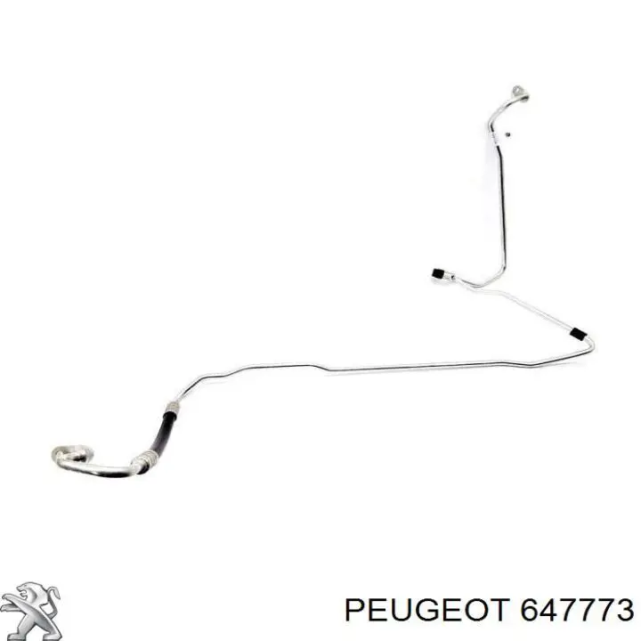 Compre 647773 Peugeot/Citroen Mangueira de aparelho de ar condicionado, desde o radiador até o vaporizador