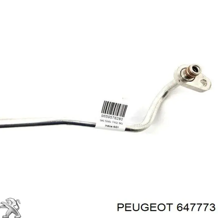 Mangueira de aparelho de ar condicionado, desde o radiador até o vaporizador Peugeot/Citroen 647773 preço, a partir de 74,91 USD