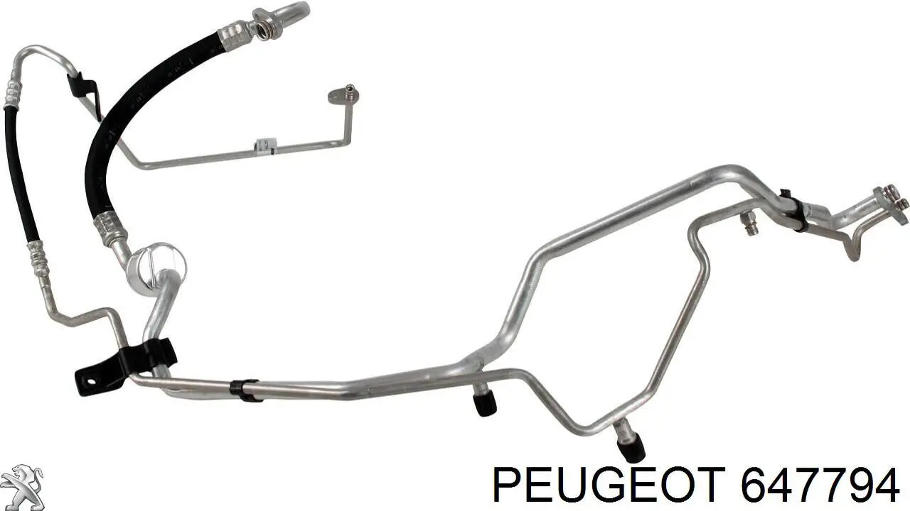 Mangueira de aparelho de ar condicionado, desde o vaporizador até o compressor Peugeot/Citroen 647794 preço, a partir de 63,96 USD