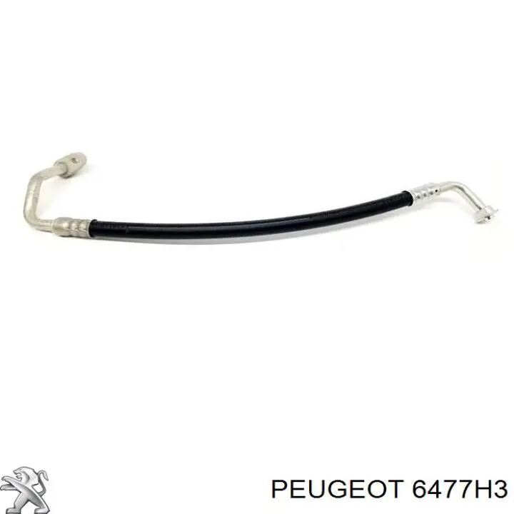Mangueira de aparelho de ar condicionado, desde o compressor até o radiador 6477H3 Peugeot/Citroen