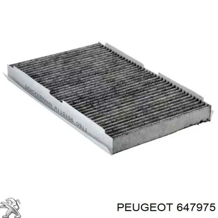 Filtro de salão Peugeot/Citroen 647975 preço, a partir de 10,10 USD