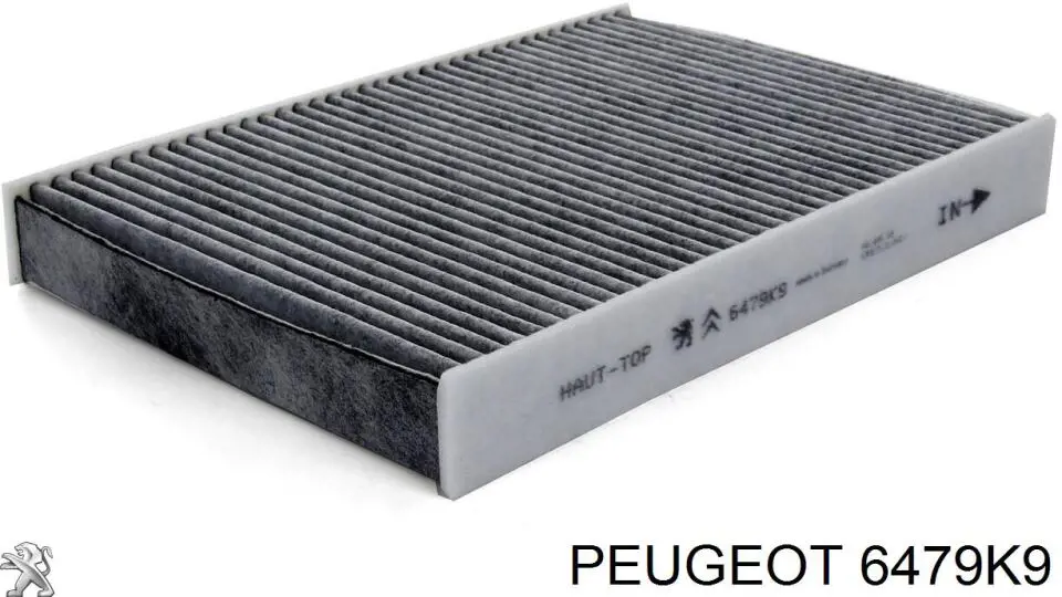 Filtro de salão Peugeot/Citroen 6479K9 preço, a partir de 13,04 USD